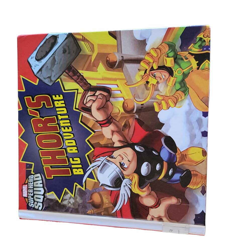 Thor's Big Adventure Hardcover Colorful Children's Book by Marvel